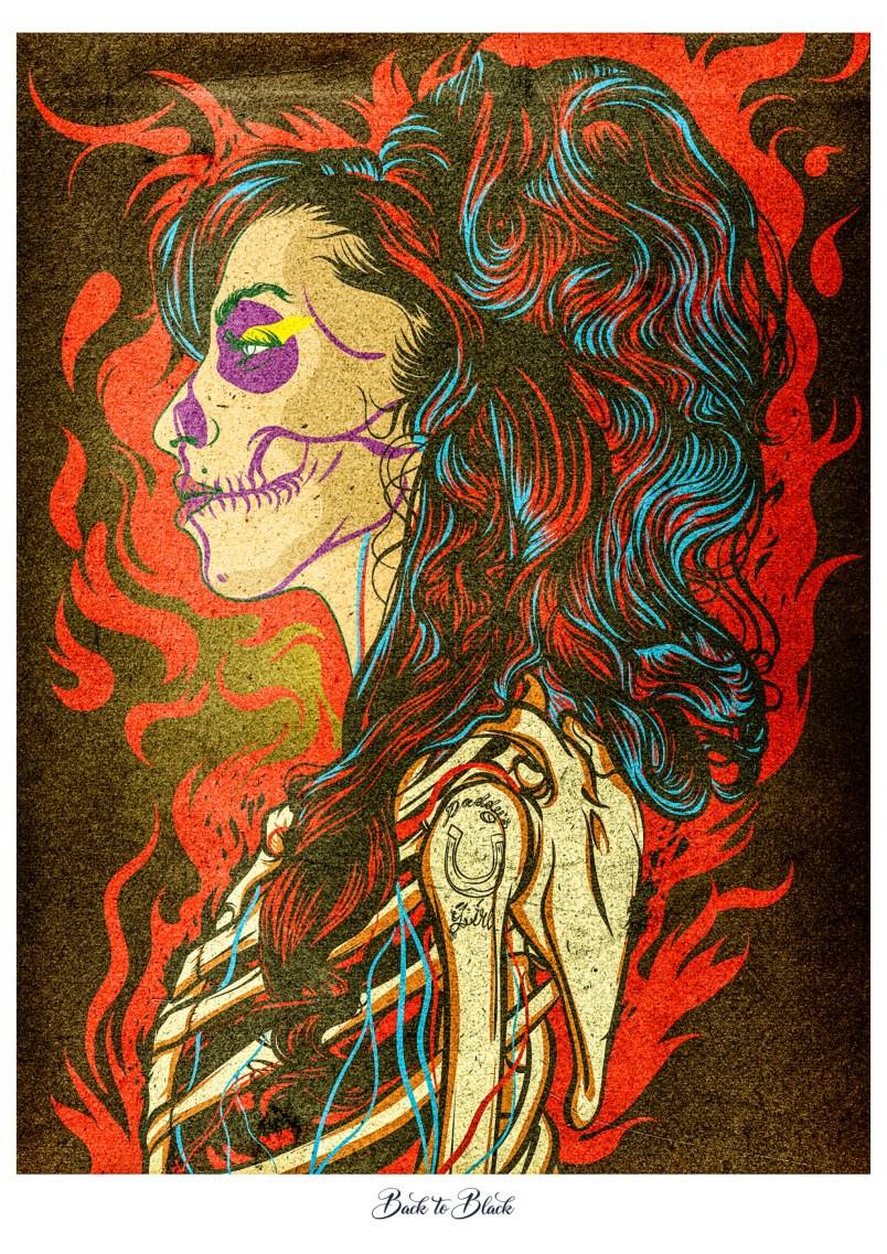 Amy Winehouse — Fine Art Print Carlos Olmo