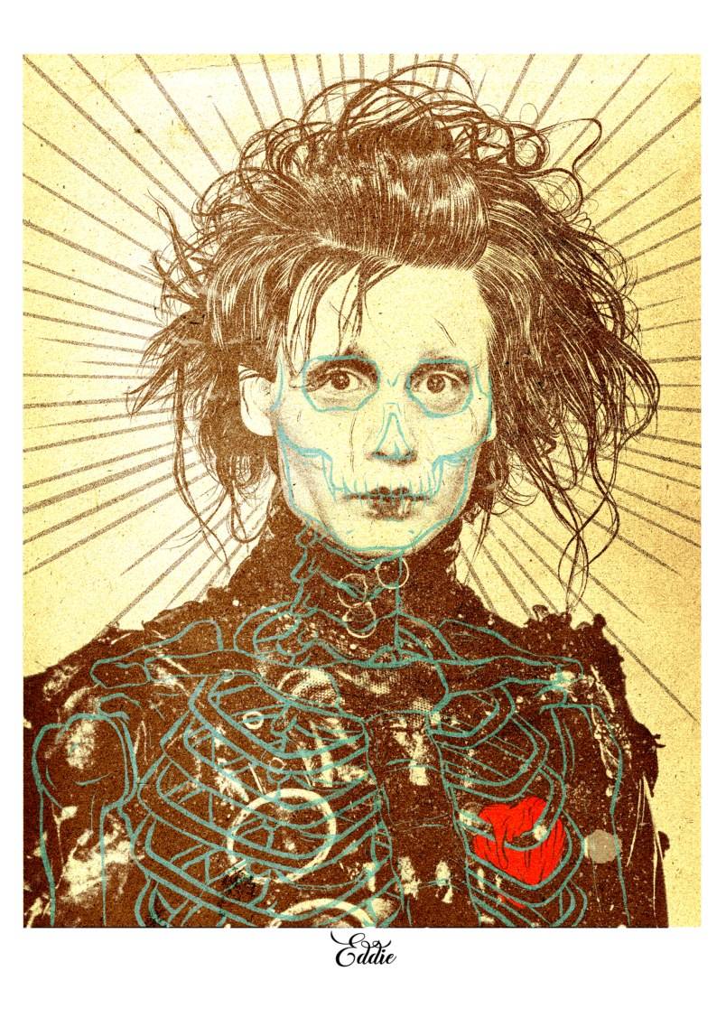 Edward aux mains d’argent — Fine Art Print Carlos Olmo