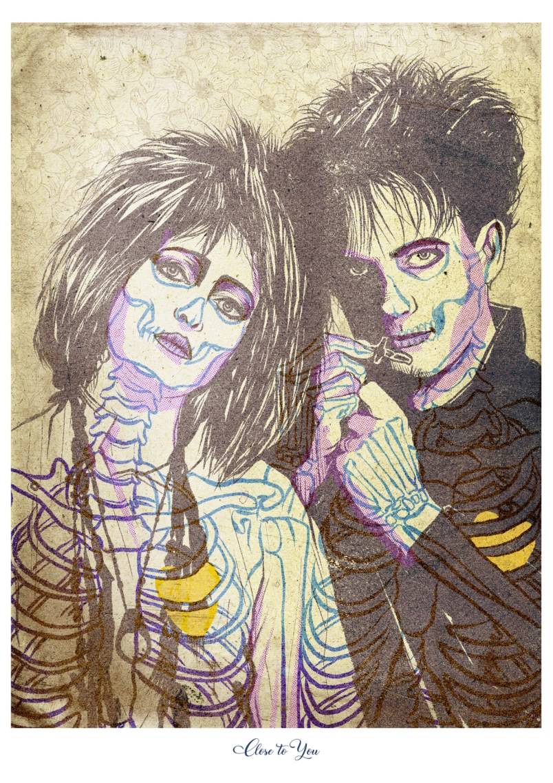 Siouxsie & Robert — Close to You — Fine Art Print Carlos Olmo