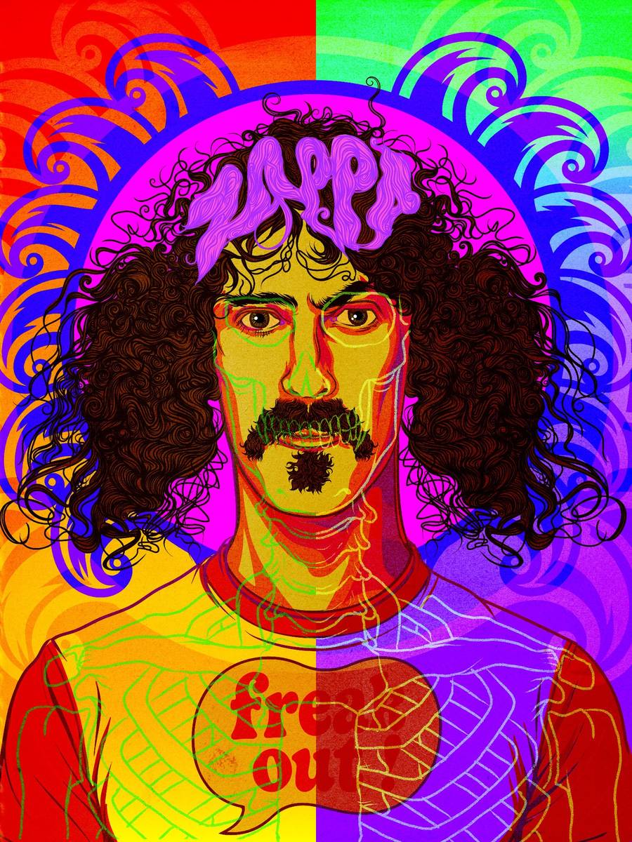 Frank Zappa — Fine Art Print Carlos Olmo