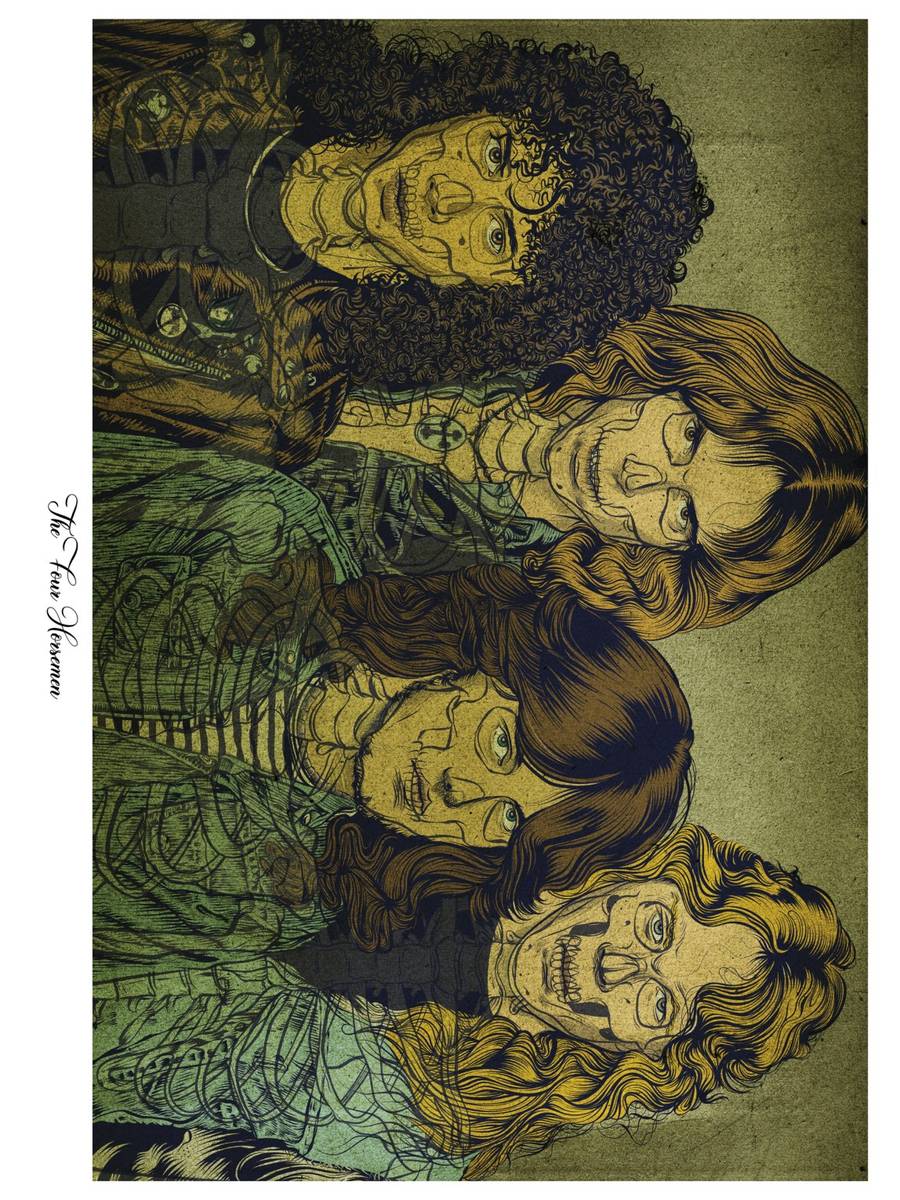 Metallica 1983 — Fine Art Print Carlos Olmo