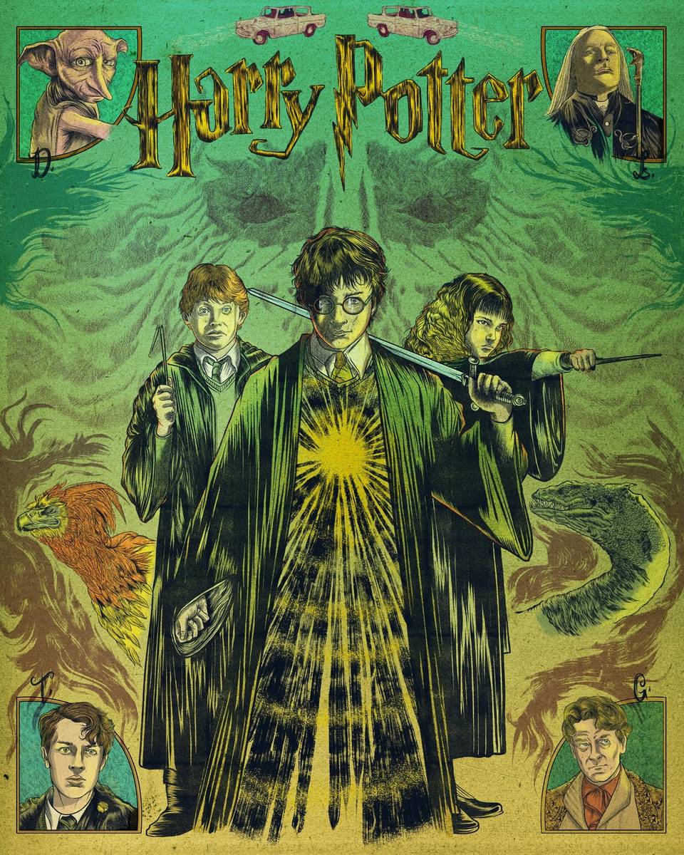 Harry Potter 2 — Fine Art Print Carlos Olmo