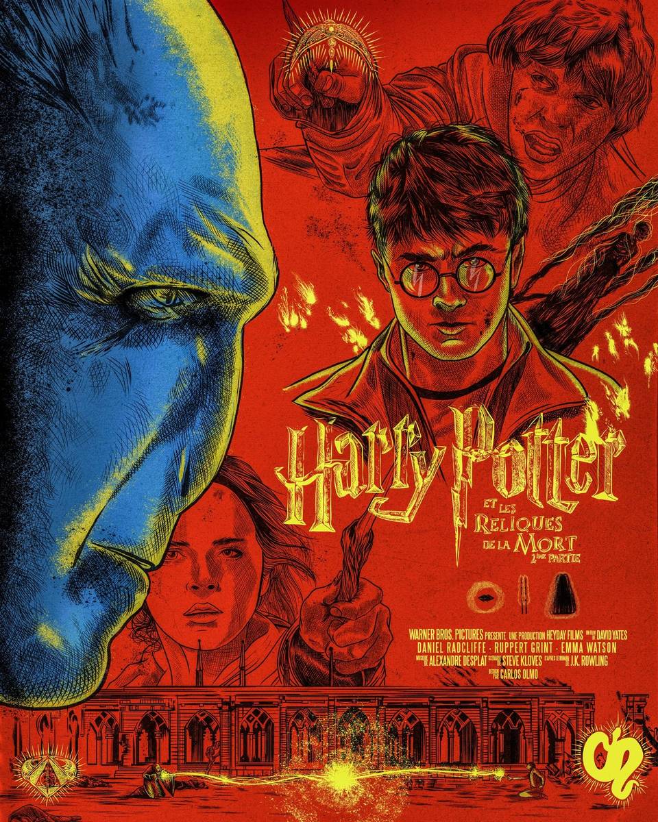 Harry Potter 8 — Fine Art Print Carlos Olmo