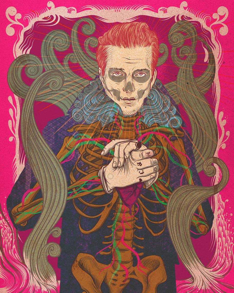 Queens of the Stone Age — Fine Art Print Carlos Olmo