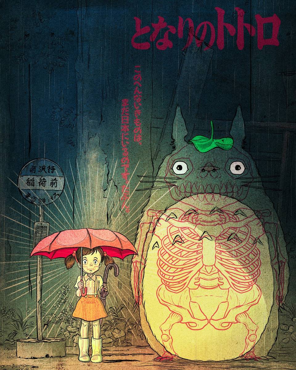 Totoro — Fine Art Print Carlos Olmo
