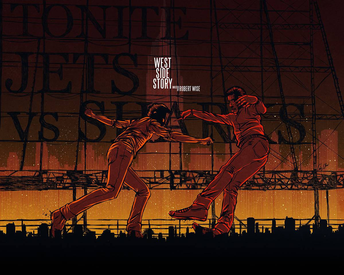 West Side Story — Fine Art Print by Carlos Olmo
