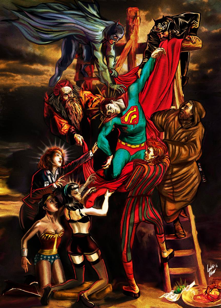 Heroes Never Die — Act 2 — Fine Art Print by Carlos Olmo