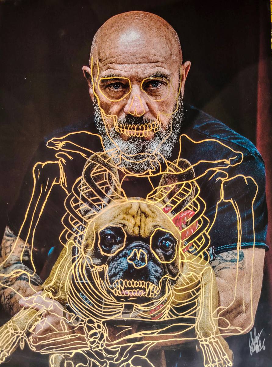Portrait + animal